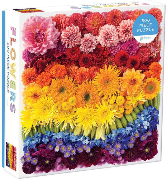 Flowers 500 Piece Jigsaw Puzzle