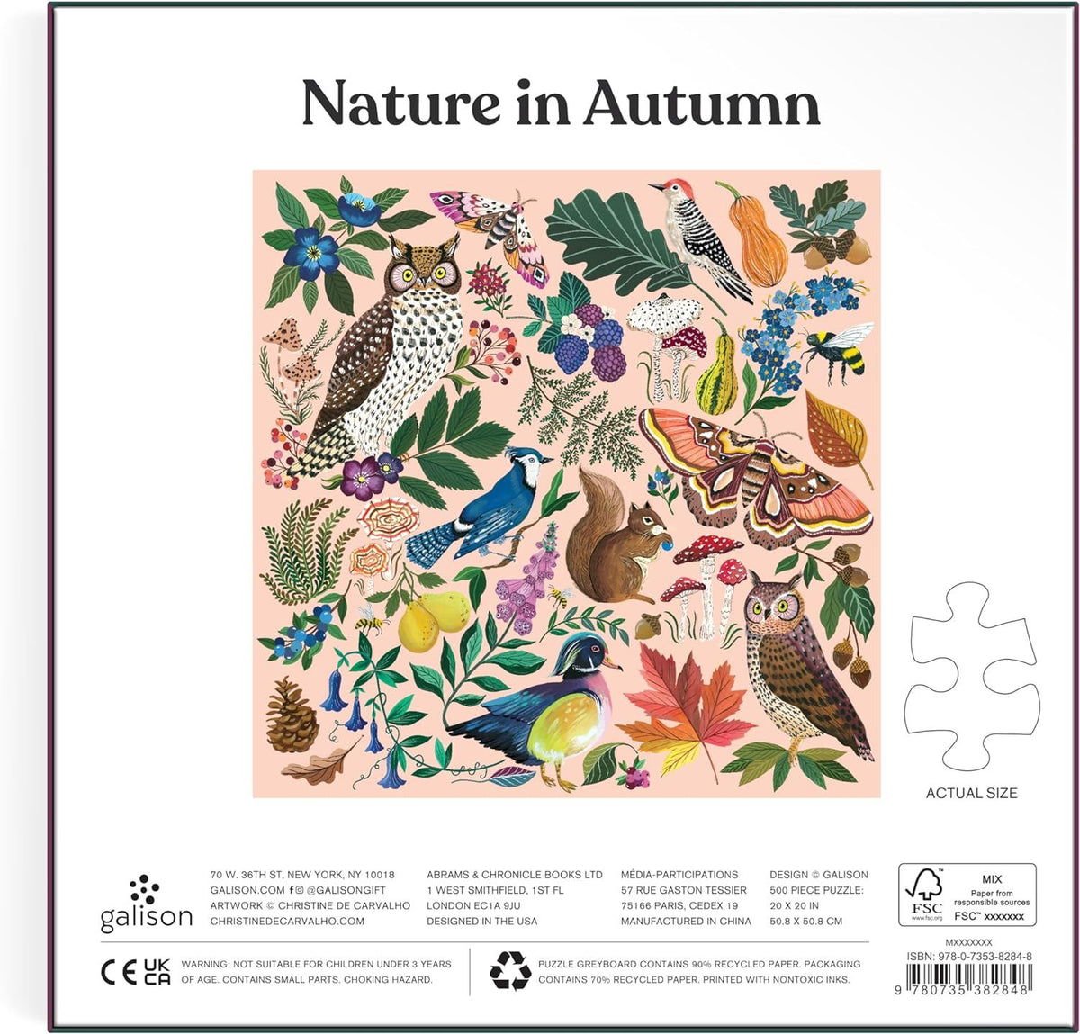 Nature in Autumn- 500 Piece Puzzle