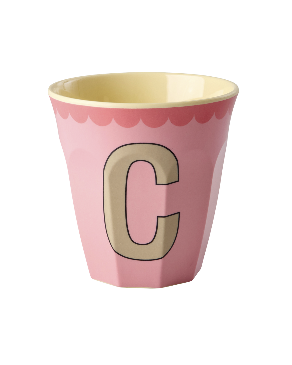 Vintage Colour Letter Cups
