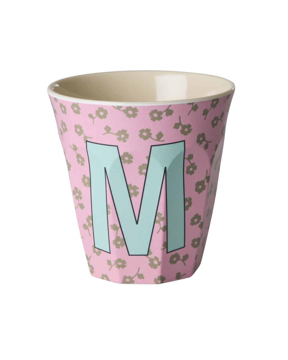 Flower Letter Cups