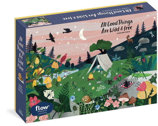 All Good Things Are Wild & Free 1000 Piece Jigsaw Puzzle