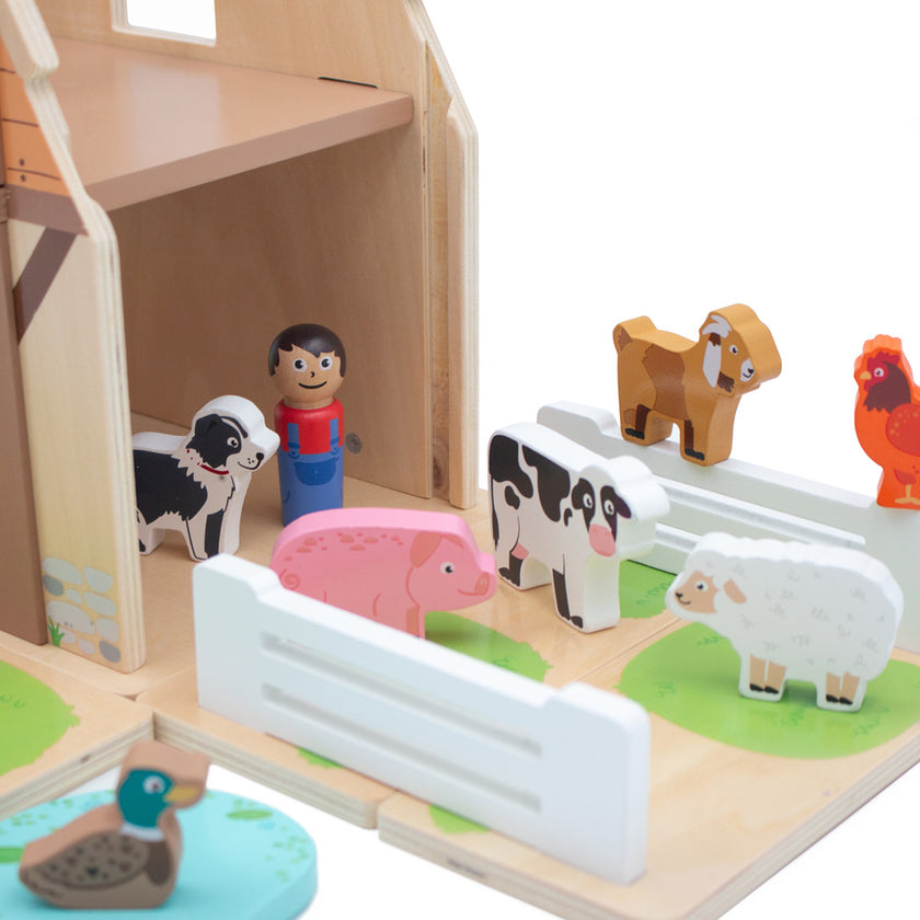 Home Farm Barn Set - with Animals