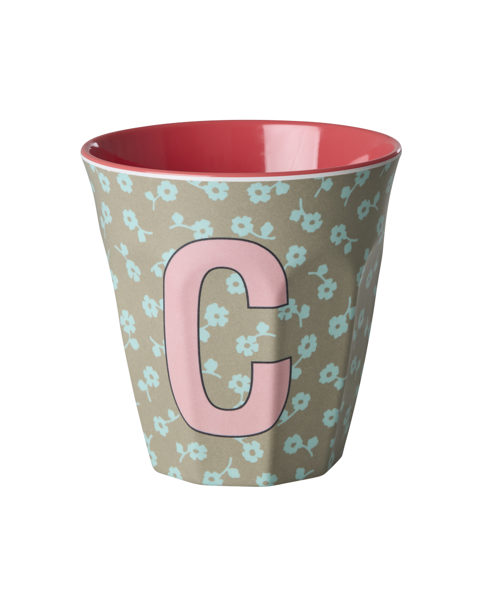 Flower Letter Cups