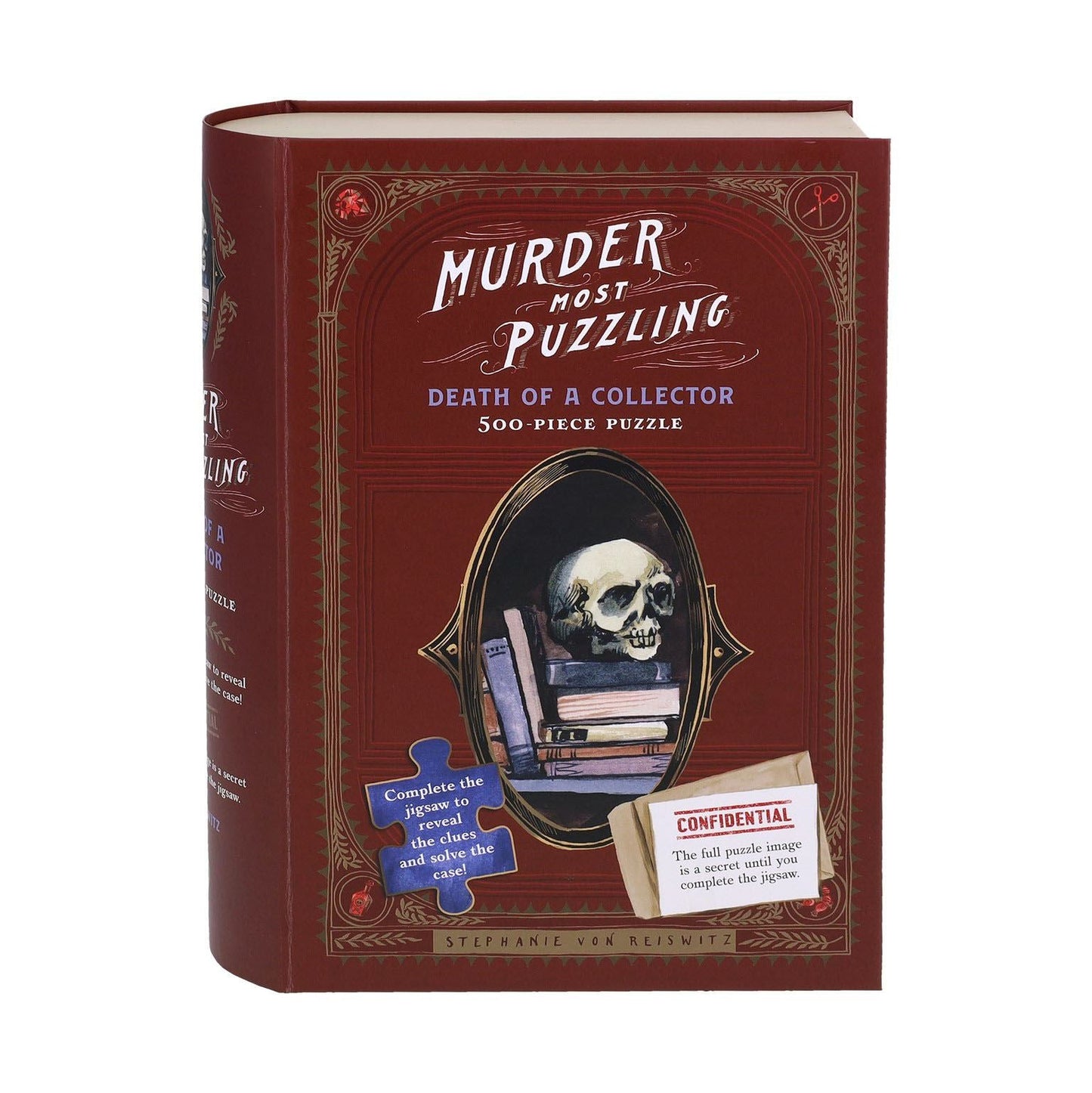 Murder Most Puzzling - Death of a Collector - 500 Piece Jigsaw Puzzle