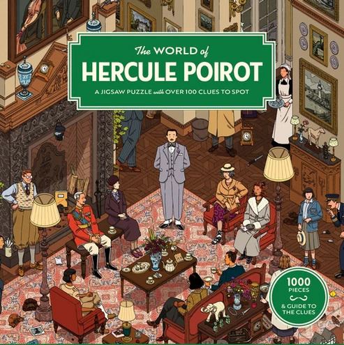 World Of Hercule Poirot 1000 Piece Jigsaw Puzzle
