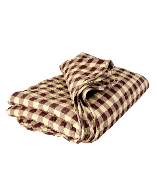 Quilt Blanket - Check it out Print