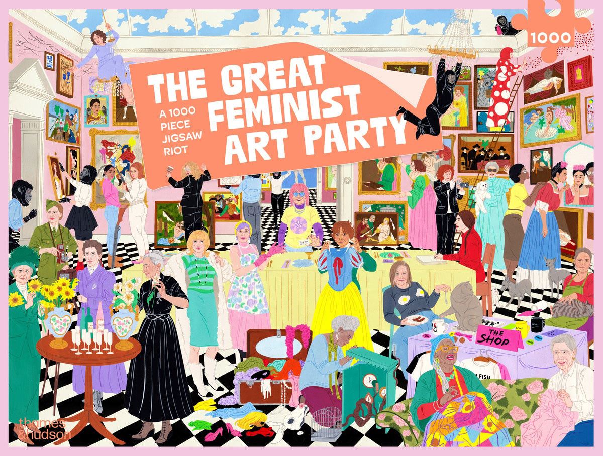 Great Feminist Art Party - 1000 Piece Jigsaw Puzzle