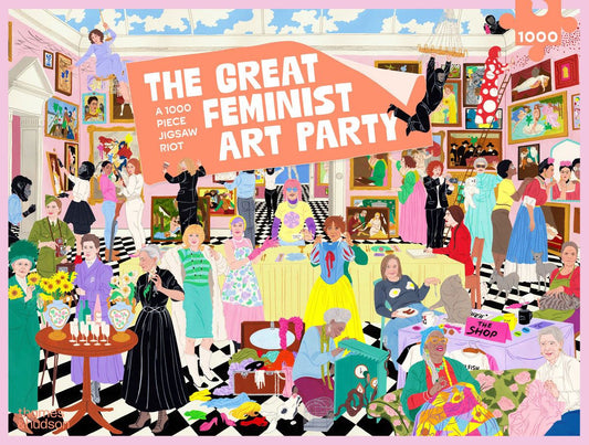 Great Feminist Art Party - 1000 Piece Jigsaw Puzzle