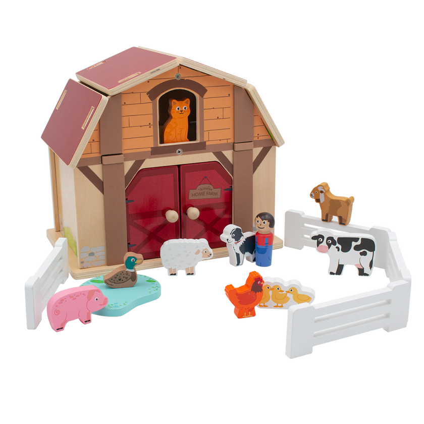 Home Farm Barn Set - with Animals