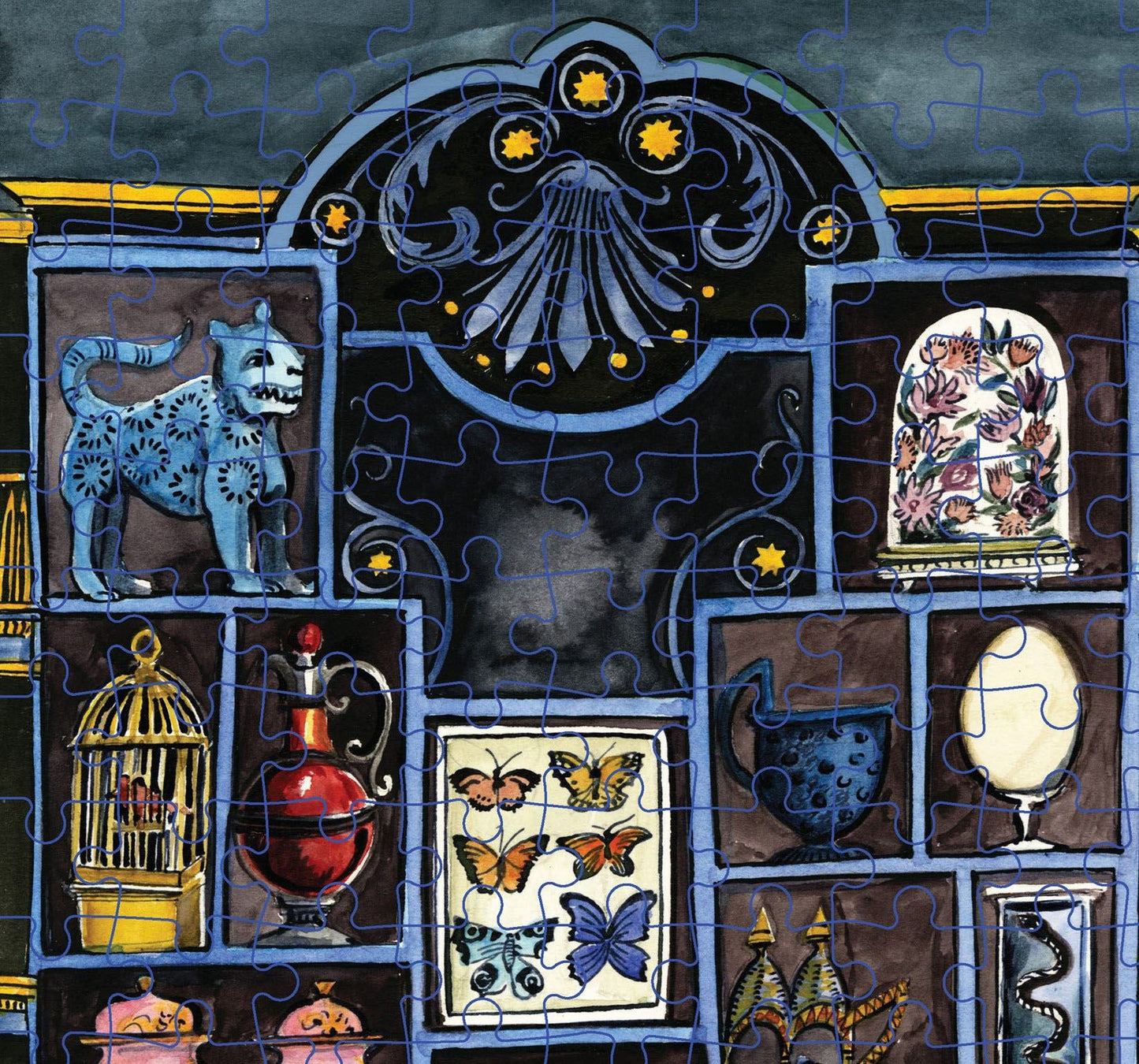 Murder Most Puzzling - Death of a Collector - 500 Piece Jigsaw Puzzle