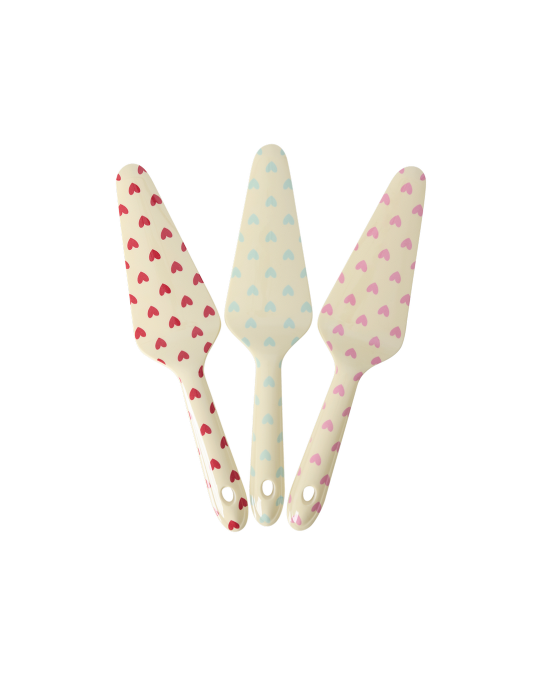 Heart Print Cake Server