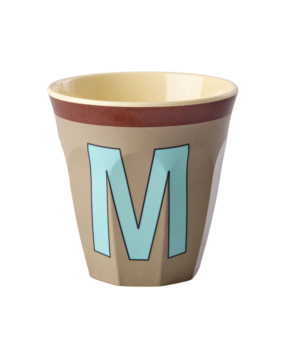 Vintage Colour Letter Cups