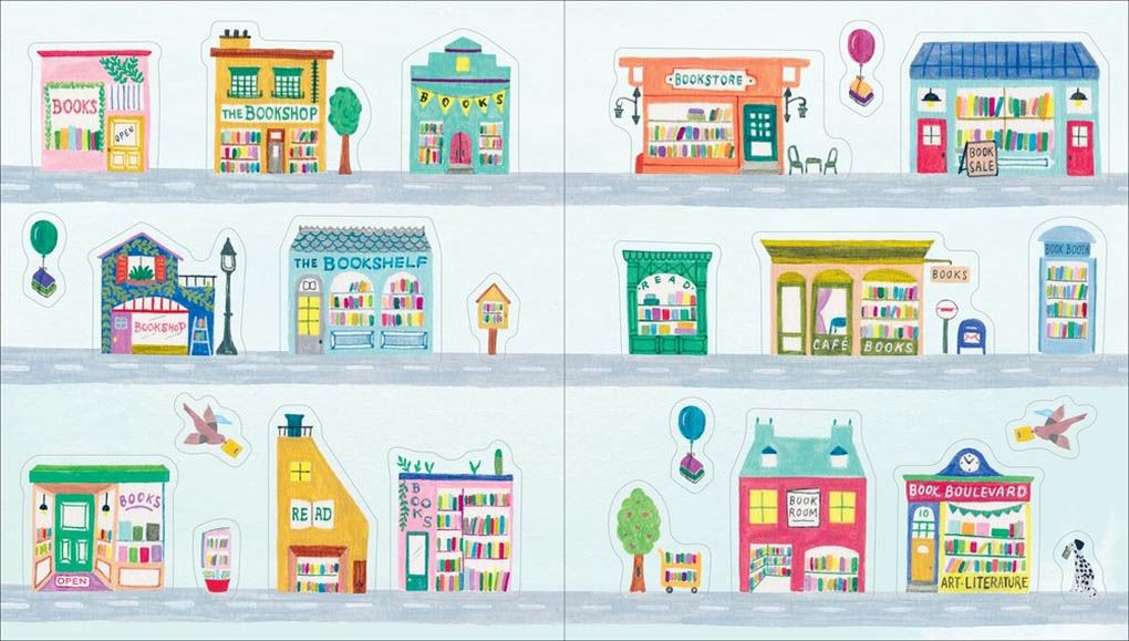 Book Lovers Sticker Book