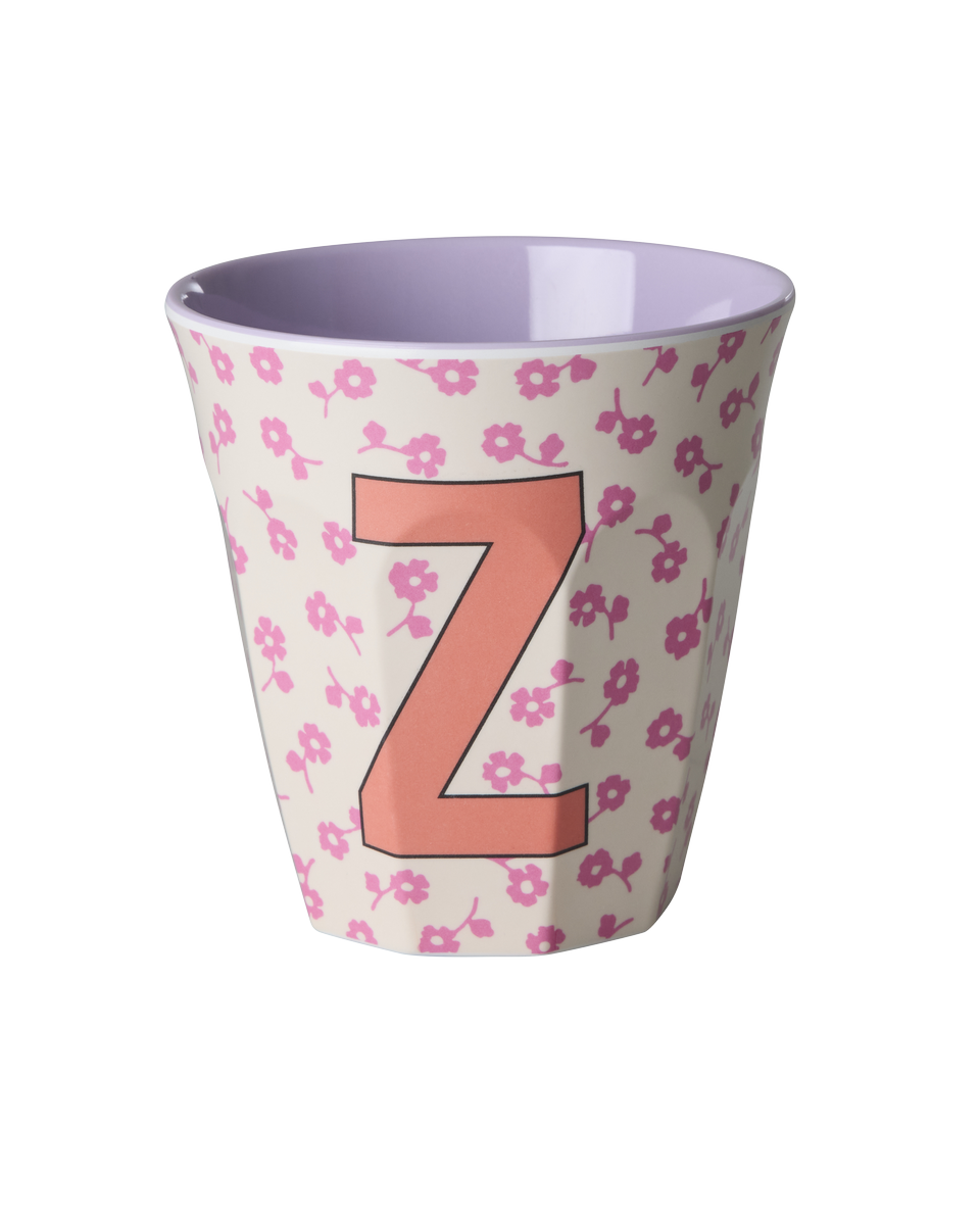 Flower Letter Cups