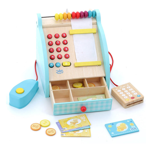 Vilac Wooden Toy Cash Register