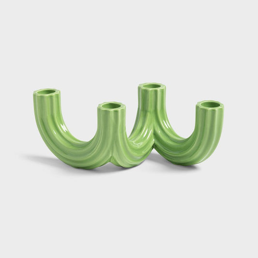 Candle Holder Churros - Green
