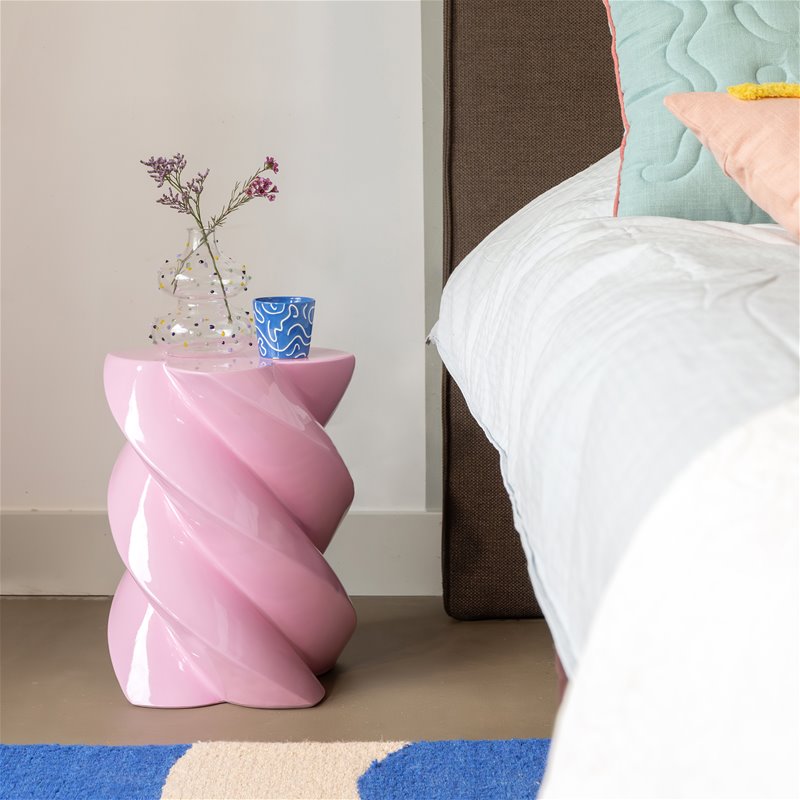 Marshmallow Pillar - Candy Pink