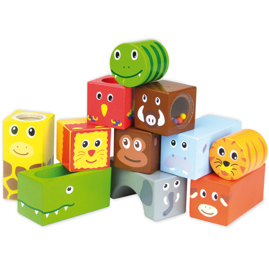 Vilac Savanna Musical Wooden Blocks