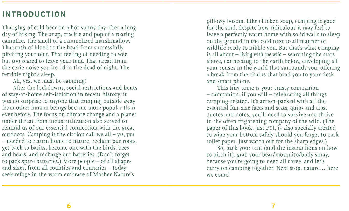 Little Book Of Camping
