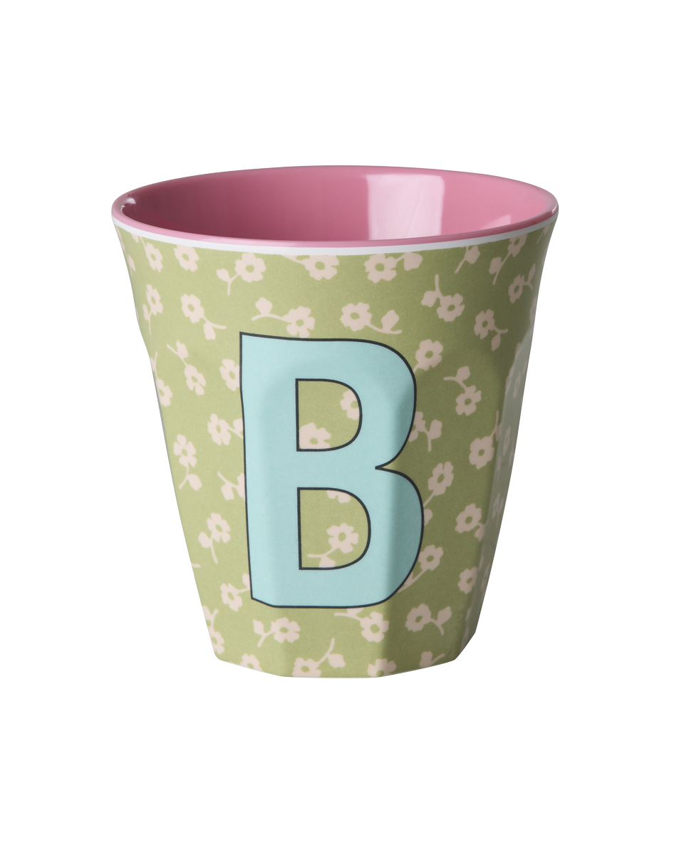 Flower Letter Cups