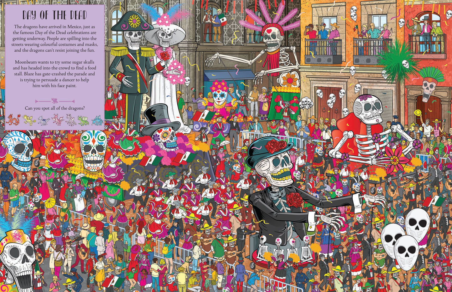 Where’s The Dragon : A Fun Fantasy Search Book