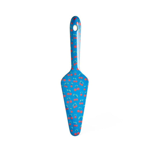 Cherry Print Cake Server