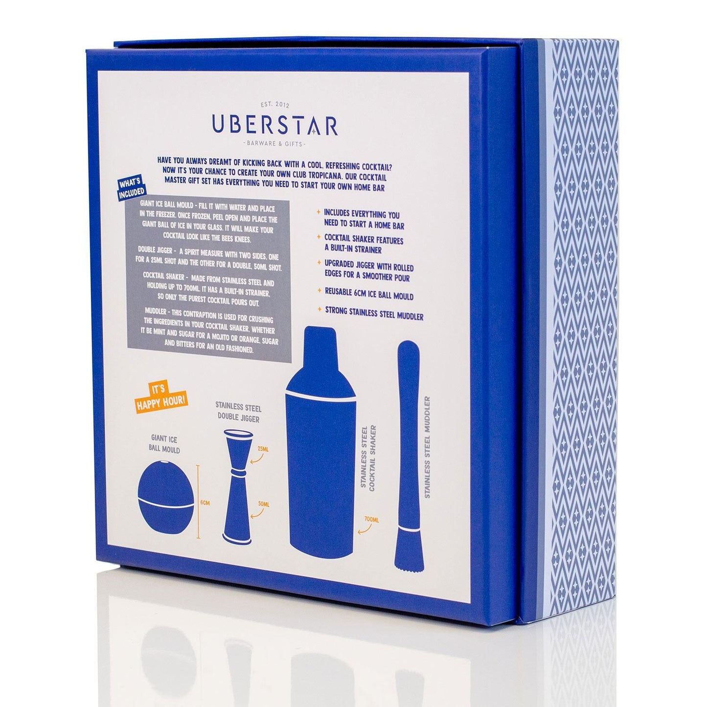 Cocktail Master Gift Set - Gold