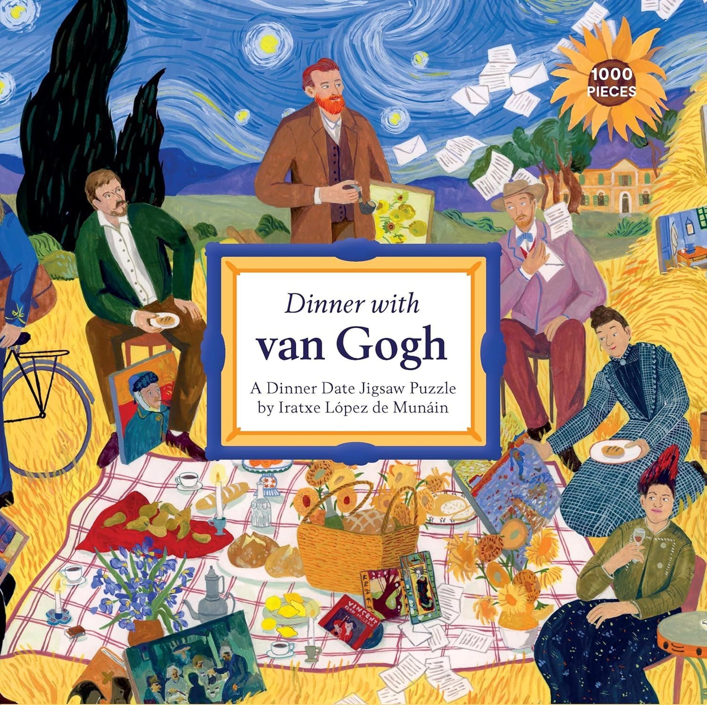 Dinner With Van Gogh - 1000 Piece Puzzle