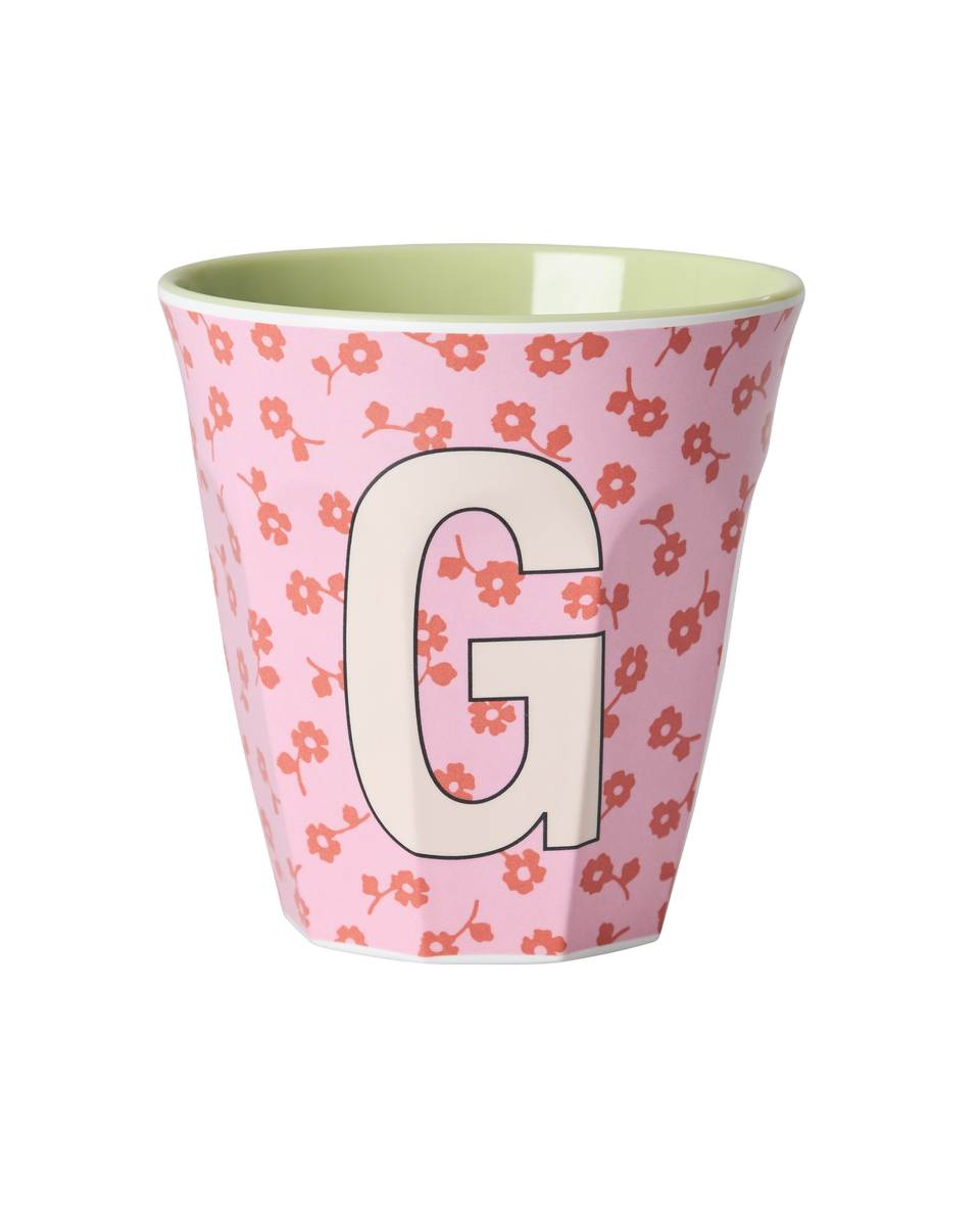 Flower Letter Cups
