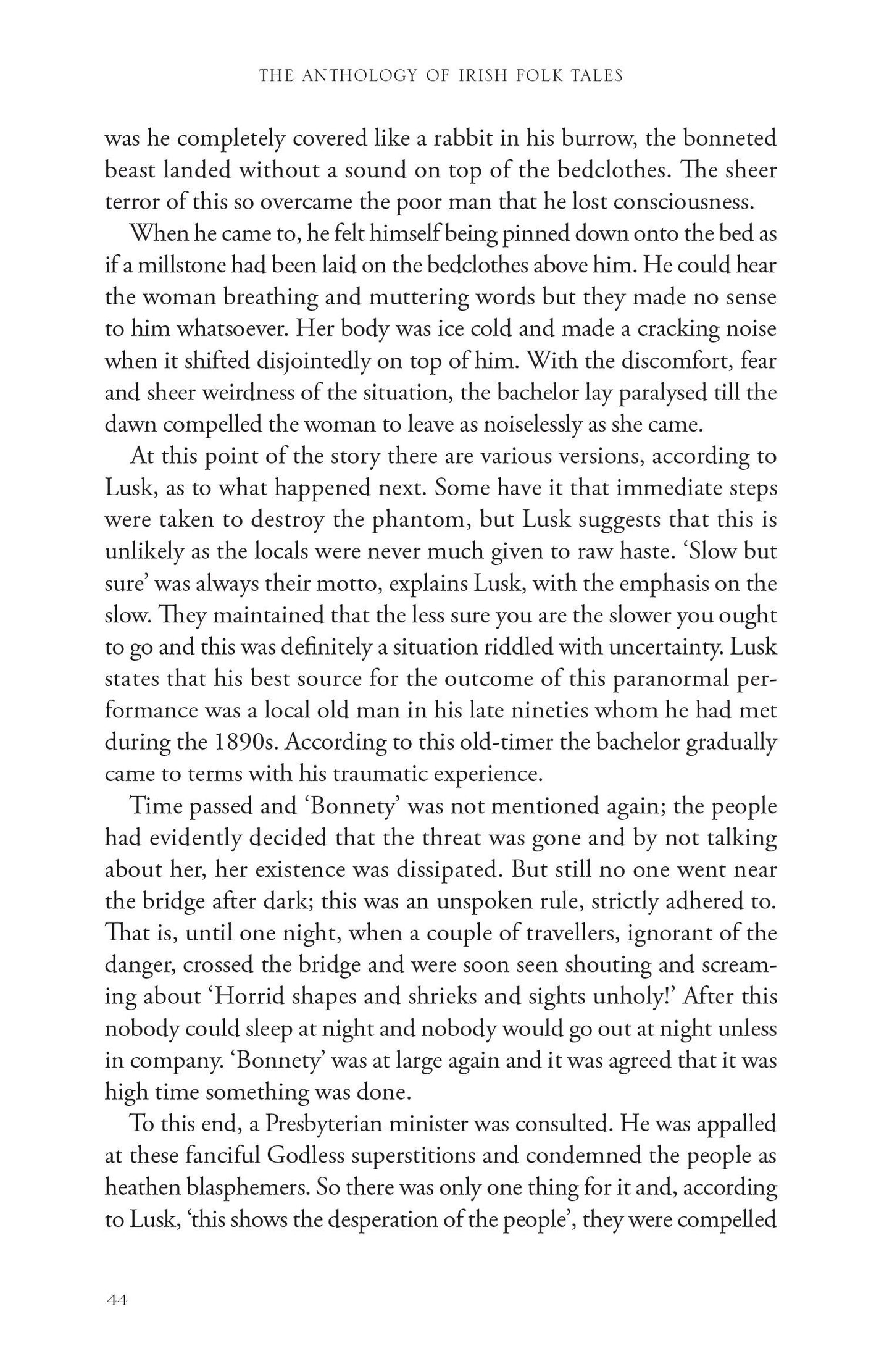 Anthology Of Irish Folk Tales