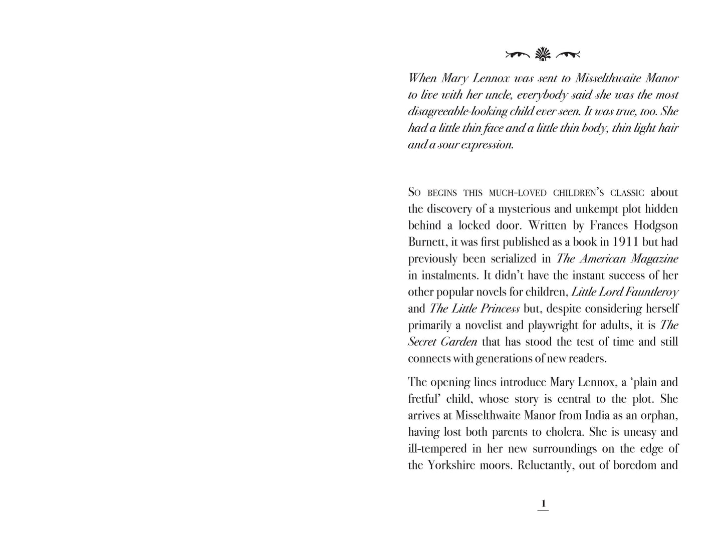 Secret Garden / Opening Lines - 500 Piece Puzzle