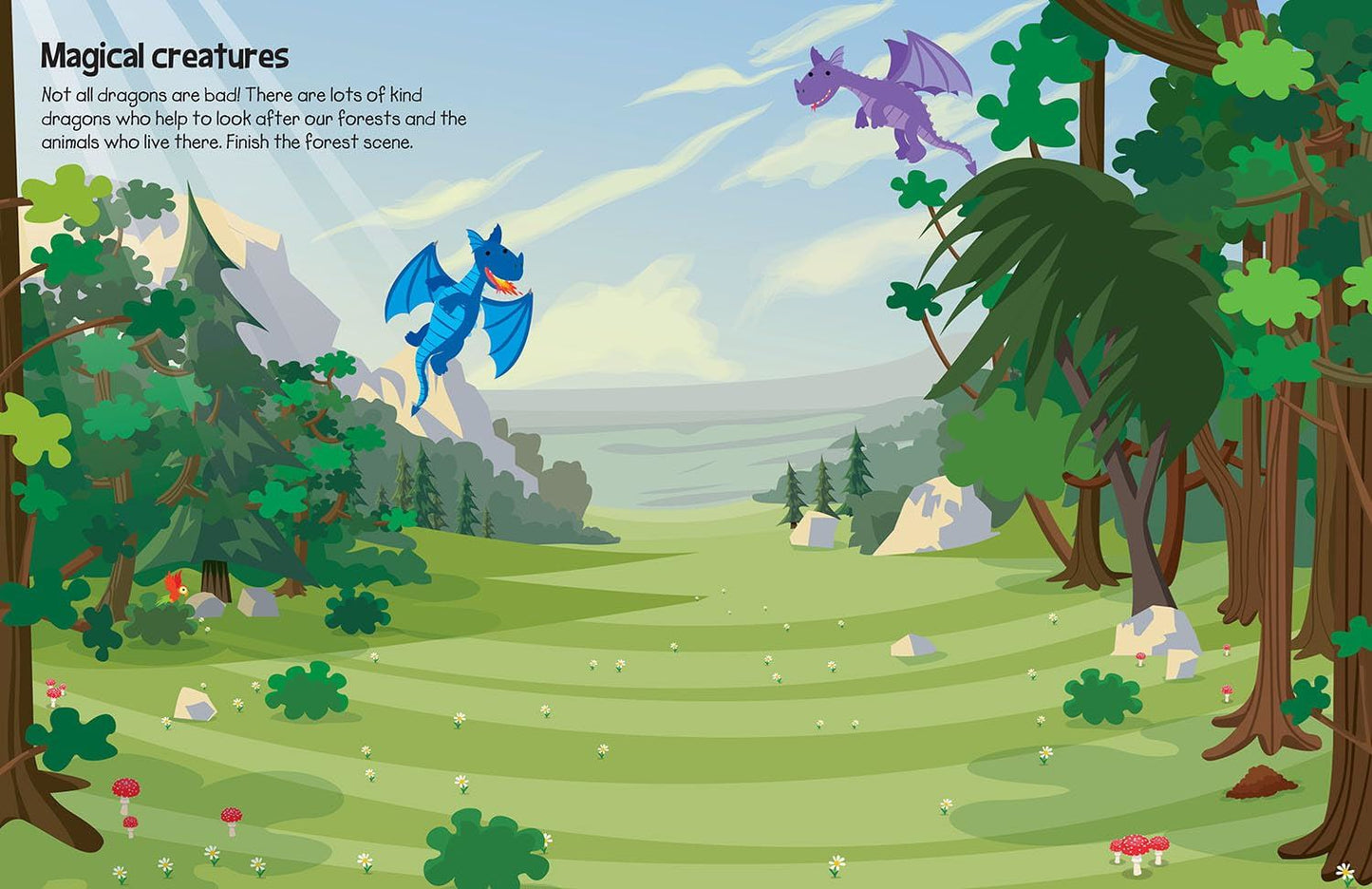 555 Sticker Fun: Dragons