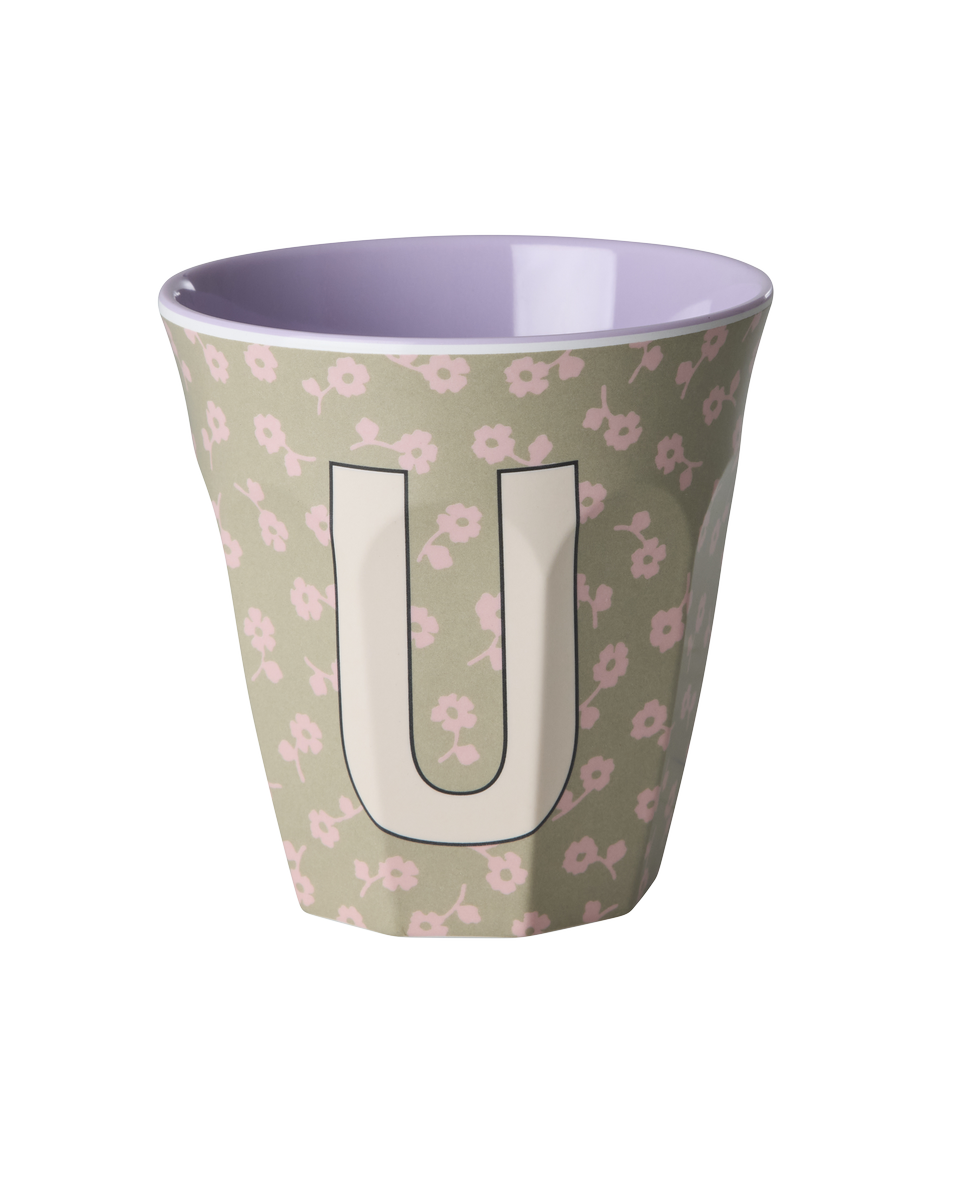 Flower Letter Cups