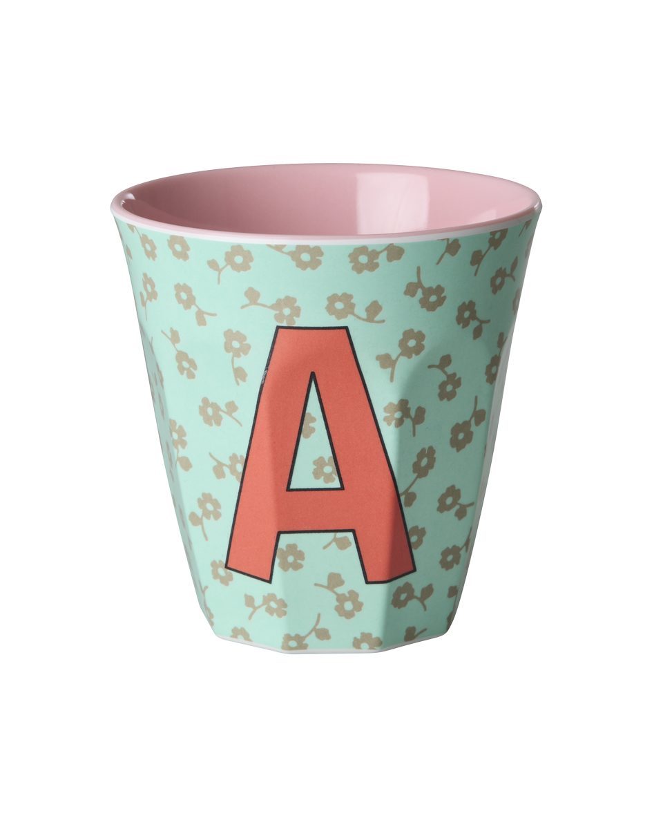 Flower Letter Cups