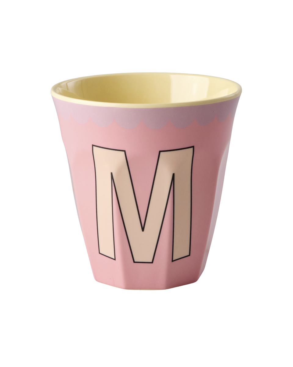 Vintage Colour Letter Cups