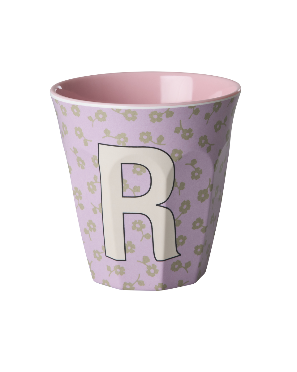 Flower Letter Cups
