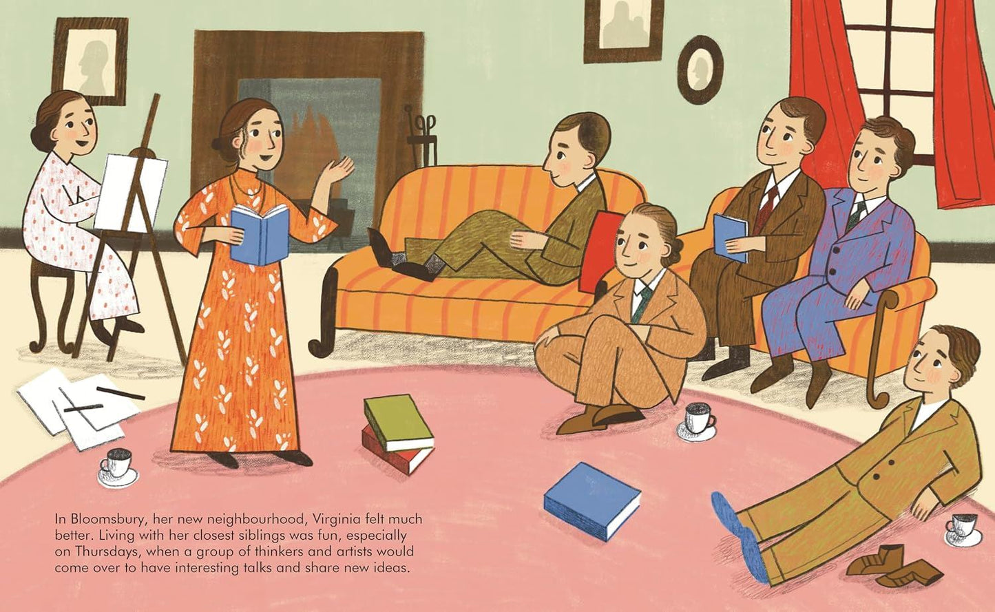 Little People Big Dreams - Virginia Woolf