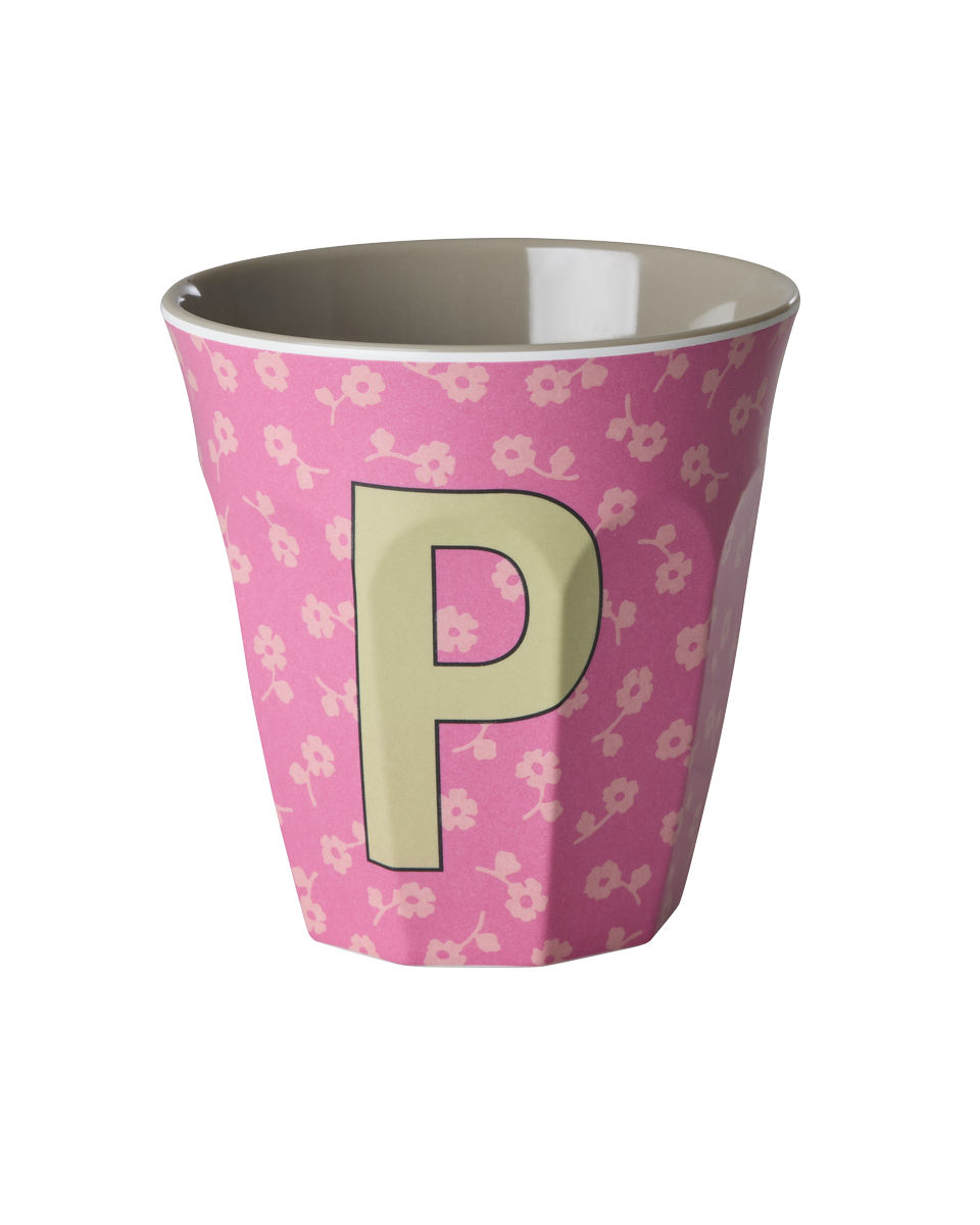 Flower Letter Cups