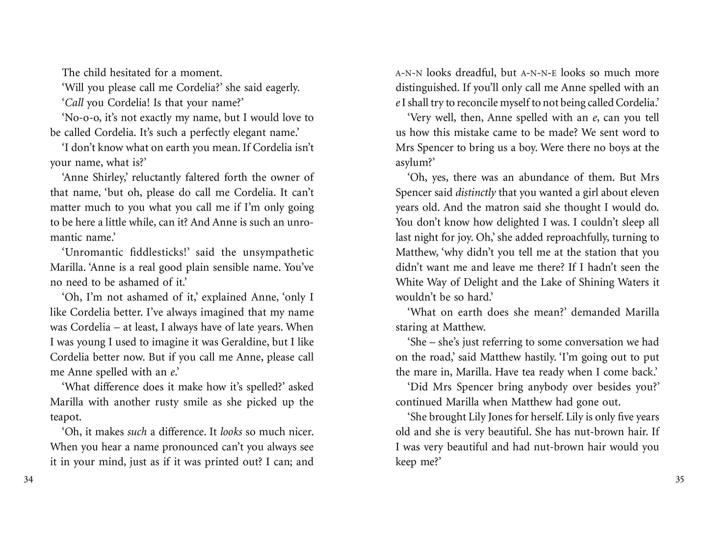 Anne Of Green Gables - Puffin Clothbound Classic