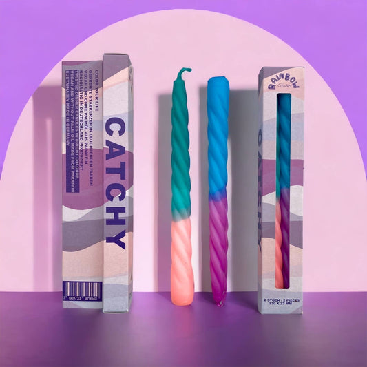 Rainbow Studio - Catchy - set of 2 Candles