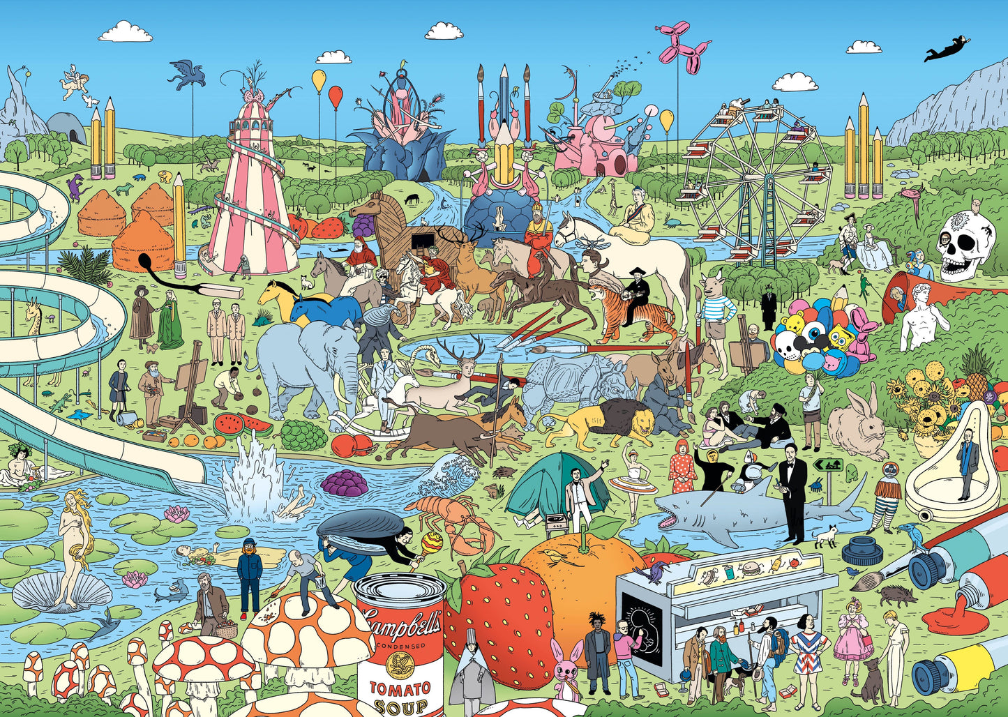 Story of Iconic Artists - 500 Piece Puzzle