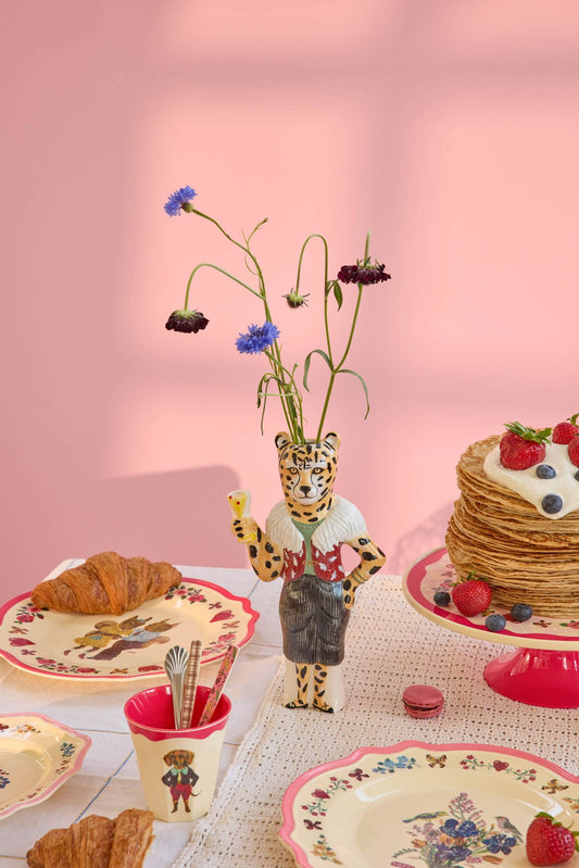 Leopard Ceramic Vase - Nathalie Lété