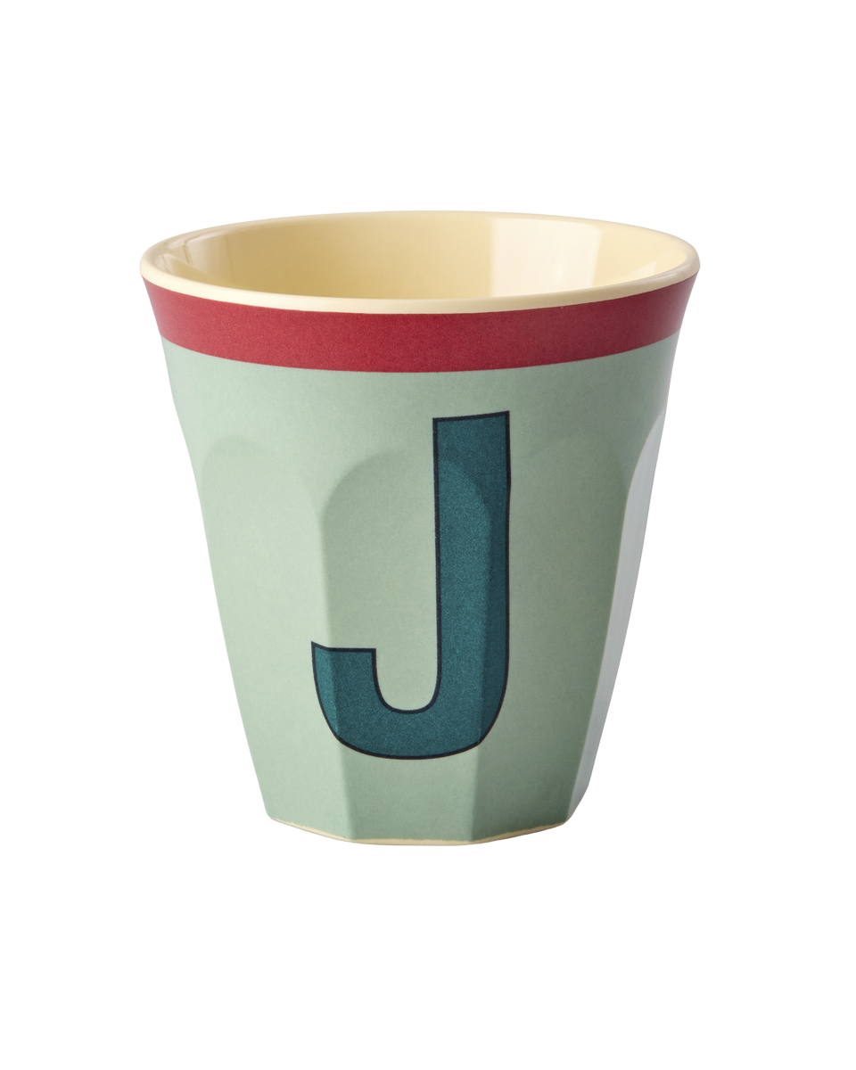 Vintage Colour Letter Cups