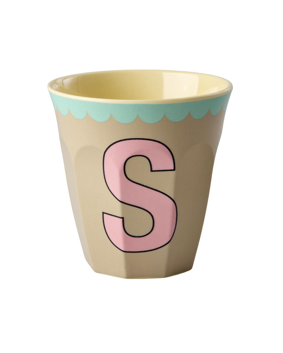 Vintage Colour Letter Cups