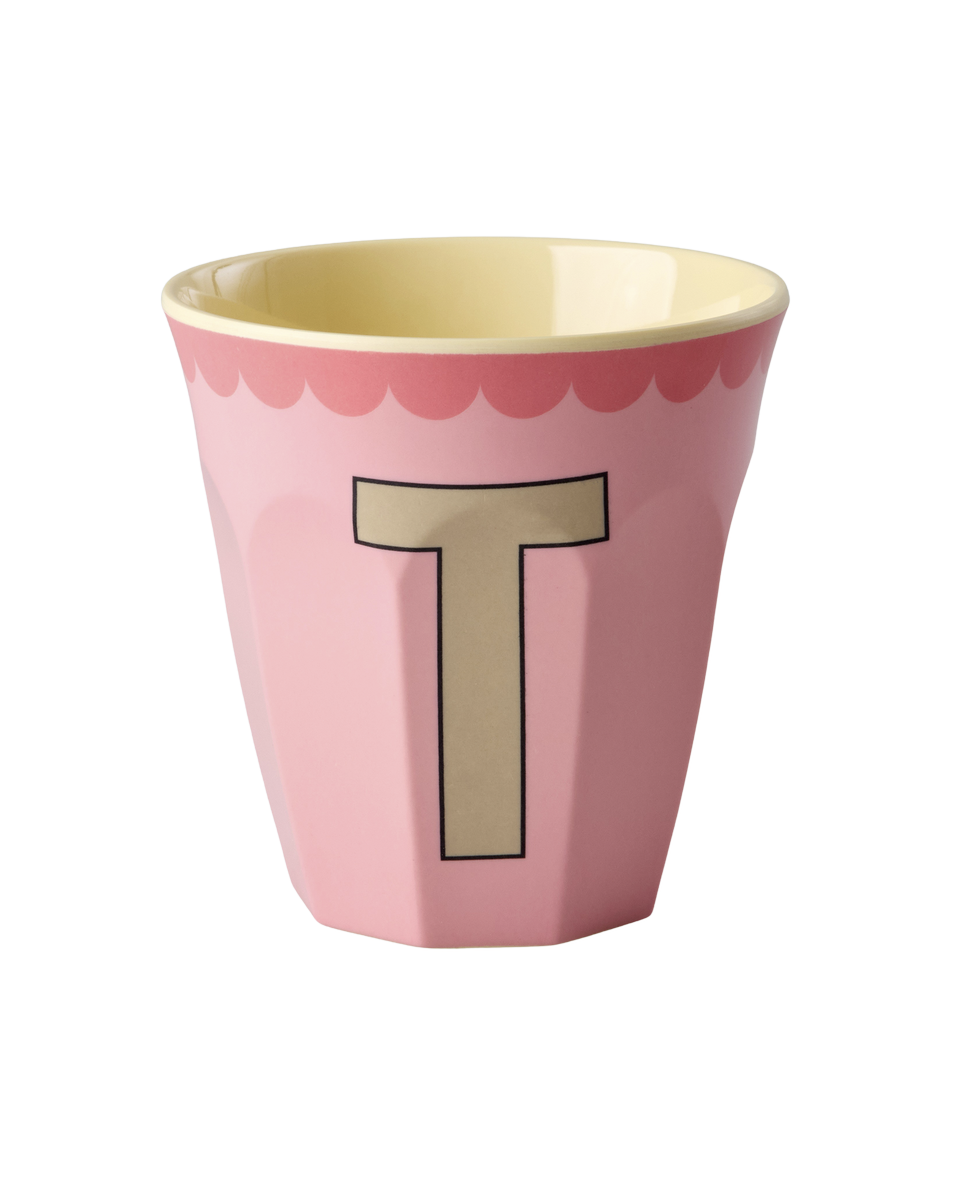 Vintage Colour Letter Cups