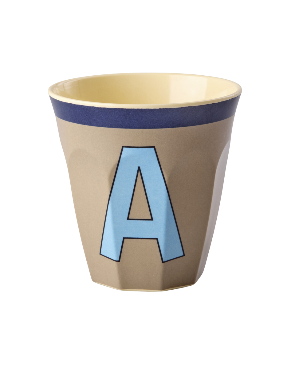 Vintage Colour Letter Cups