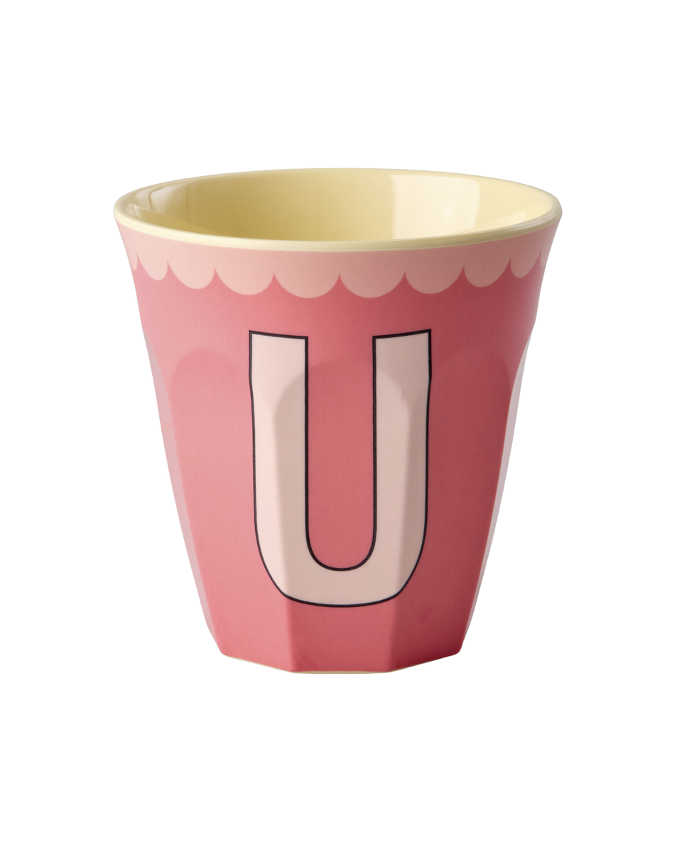 Vintage Colour Letter Cups
