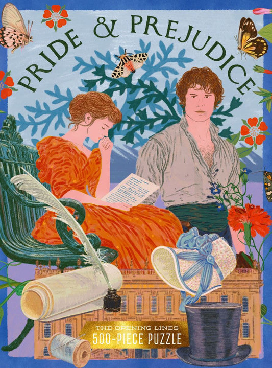 Pride and Prejudice - Opening Lines 500 Piece Jigsaw