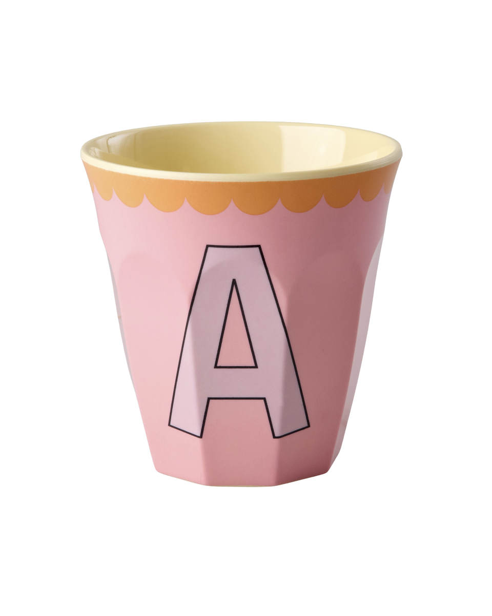 Vintage Colour Letter Cups