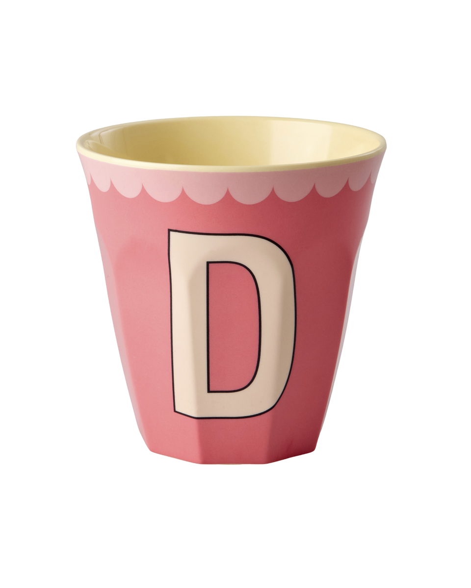 Vintage Colour Letter Cups